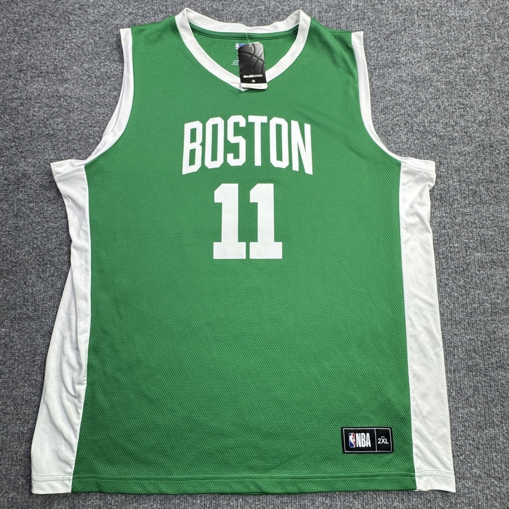 Kyrie Irving 11 Boston Celtics NBA Jersey Mens 2XL Green‎ Basketball Sportswear